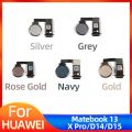 New Original Home Button FingerPrint Touch ID Sensor Flex Cable Ribbon For Huawei Matebook 13/X14/X15/D14/D15 Power Button Cable. 