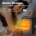 Portable Electric Space Heater, Electric Hot Fan EU Plug. 