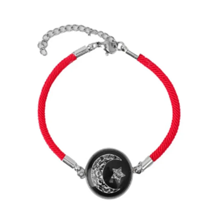 1%20pair%20Casual%20Accessory%20Sun%20Moon%20Pattern%20Couple%20Bracelet%20Luminous%20Punk%20Braided%20Bracelet%20Adjustable%20Rope%20Bracelet%20Couple%20Wear%20-%20Image%205