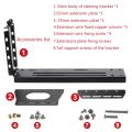 Vga Graphics Standing Holder Vertical Gpu Bracket -E Riser. 