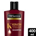 TRESemmé Keratin Smooth Shampoo 400Ml Argon Oil For Straightener Shiny Hair 100% Origin. 