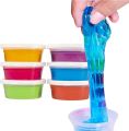 12 Pieces Slime Clay Slime Crystal Mud Jelly Type Bounce Clays Magic Slime Clay Soft Slime Magic Toy 12 pcs Pack Educational Toy. 