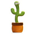 Riding Tribe Dancing  Cactus  oys Plush Singing Cactus oy e Decoration ldren Playing oy color:3 songs in English /Dancing. 