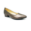 Bata Dusky Gold court shoe – Mimosa. 