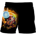 Naruto Akatsuki Shorts Anime Men Casual Beach Pants Fitness Sports Pants Summer GYM Workout Shorts Cartoon 3d Swimming Pants. 