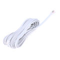 RJ12 6P6C 1/2/3/5m Data Cable, Male To Male Modular Data Cord Straight Wiring Pinout Telephone Handset Voice Extension Cable Conbo. 