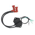 Boat Motor CDI Unit Assembly Precise Fit Efficient Boat Motor CDI Unit for 2 Stroke 9.9hp Outboard Motor. 
