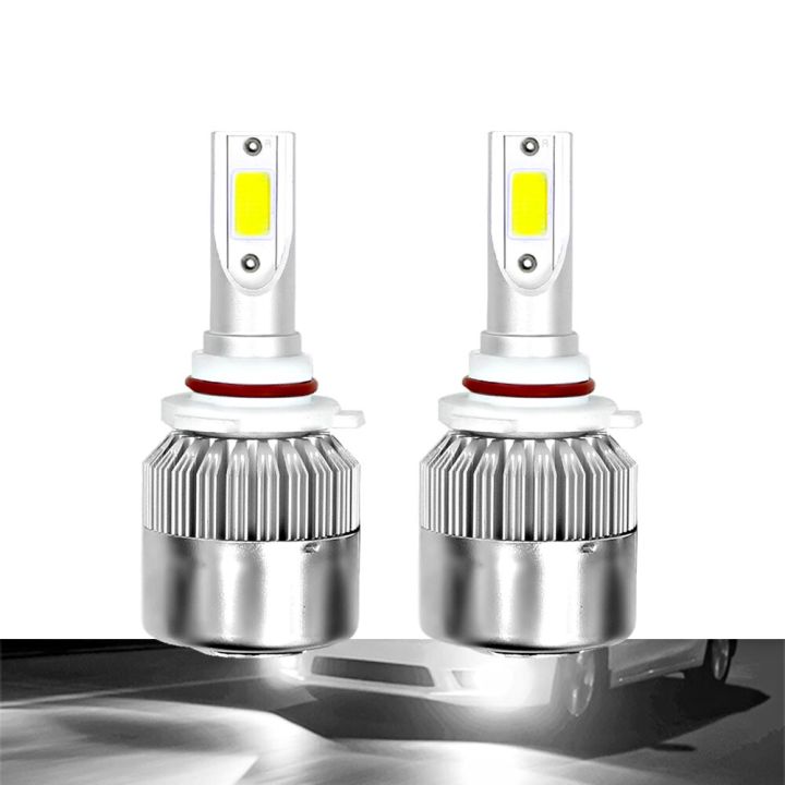 9006】 C6 LED Lights H1 HB3 HB4 H13 H3 H11 H4 LED Headlight H7 Bulb Turbo Fog Car Lamp for Auto Motorcycle 6000K 55W 12V