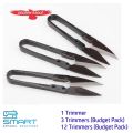 Thread Trimmer 12 Pcs/ 3 Pcs / Plastic Handle & Stainless Steel THREAD CUTTER sewing / Trimming Scissor TC-805B / Sewing accessories. 