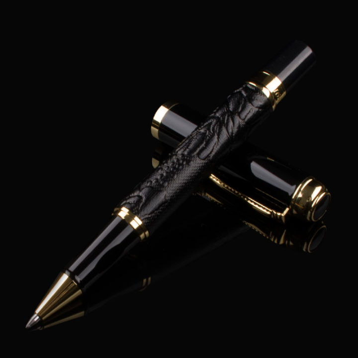 891%20Brown%20Color%203d%20Pattern%20Chinese%20Dragon%20Golden%20Clip%20Roller%20Pen%20With%20M%20Nib%20For%20Antique%20Writing%20Metal%20S%20Pen%20-%20Image%204