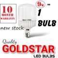 LED Bulb   ( GOLD STAR brand ) 18w / 13w /9w /  ) Energy saving led BULB -- ( 10  month warranty. ). 