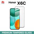 Huawei Honor X6C Tempered Glass - Premium Screen Protector – Full Glue, 9H Hardness, Anti-Scratch, HD Clear. 