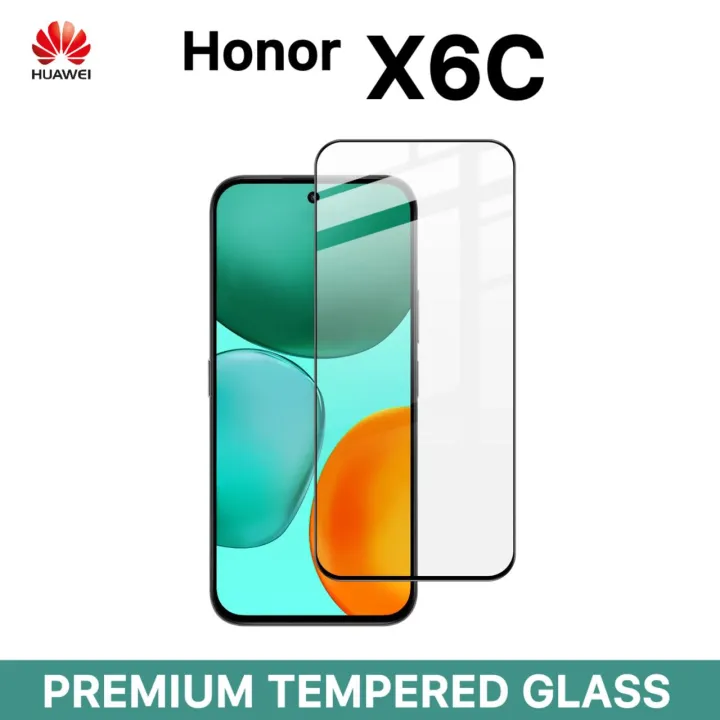 Huawei%20Honor%20X6C%20Tempered%20Glass%20-%20Premium%20Screen%20Protector%20%E2%80%93%20Full%20Glue,%209H%20Hardness,%20Anti-Scratch,%20HD%20Clear%20-%20Image%202