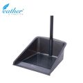 LONG HANDLE DUSTPAN  70CM PLASTIC COATED METAL HANDLE  - FEATHER BRAND. 