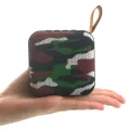 T5 Wireless Portable BT Speaker Sound Box Outdoor Bass Stereo FM Radio with TF Card Support / USB / BT / AUX. 