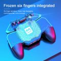 MEMO DL88 Gamepad for PUGB Game Controller Joystick Phone Radiator Semiconductor Radiator Phone Trigger. 