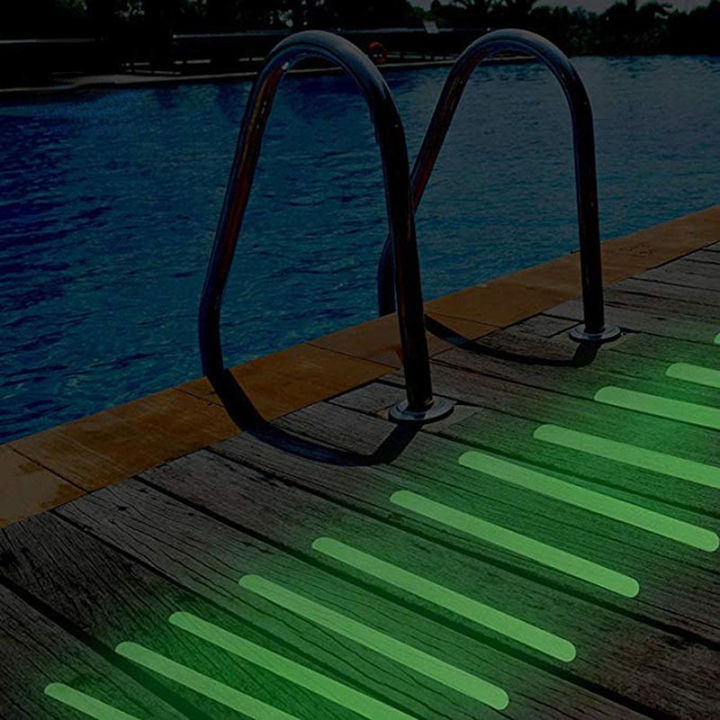 24pcs Bathtub Non-Slip Stickers Luminous Shower Mats For Showers Anti Slip Bath Tub Stickers With Scraper