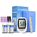 ew lood lucose eter lucometer it iabetes est 50/100pcs Strips With Lancets edal lood Sugar g/mmol style libre. 