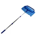Swimming Pool Accessories Skimmer Net with Adjustable Telescopic Pole Deep Bag Net Water Surface Debris Cleaning Net. 