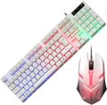 K-SNAKE KM320 RGB LED Backlight Gaming Keyboard and Mouse Combo. 