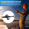 SuperRide Lure Baits T-Tail Design Saltwater Freshwater Soft Lures Fishing Tackle. 