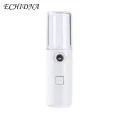 L8 USB Macaron Color Face Steamer Small Size Rechargeable Beauty Instruments Hand-held Facial Humidifier for Travel. 