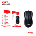 Jedel CP71 USB Optical Mouse: Smooth Navigation & Precision Control. 