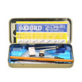 Oxford Maths Set Geometry Mathematics Instruments Set in Tin Protective Casing. 