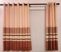 Pantry Curtain-Eyelet Pattern( One Pair-Only the curtain with rings). 