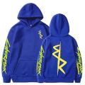 Anime Cyberpunk Edgerunners Graphic Hoodie Men's Long Sleeve Sweatshirt Harajuku Streetwear Casual Vintage Tracksuit Oversized. 
