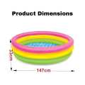 147CM x 33CM Intex Inflatable Swimming Pool Paddling Pool Bathing Pool Travel. 
