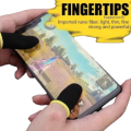 PUB G Finger Gloves 1 Pair L1 R1 Breathable Mobile Game Controller Finger Sleeve Touch Trigger for Fortnight PUBG Mobile Rules of Survival Gatillos. 