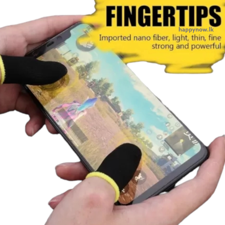 PUB G Finger Gloves 1 Pair L1 R1 Breathable Mobile Game Controller Finger Sleeve Touch Trigger for Fortnight PUBG Mobile Rules of Survival Gatillos