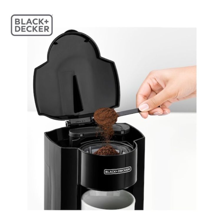 BLACK+DECKER%20Coffee%20Maker%20-%20330W%201%20Cup%20DCM25N-B5%20-%20Image%203