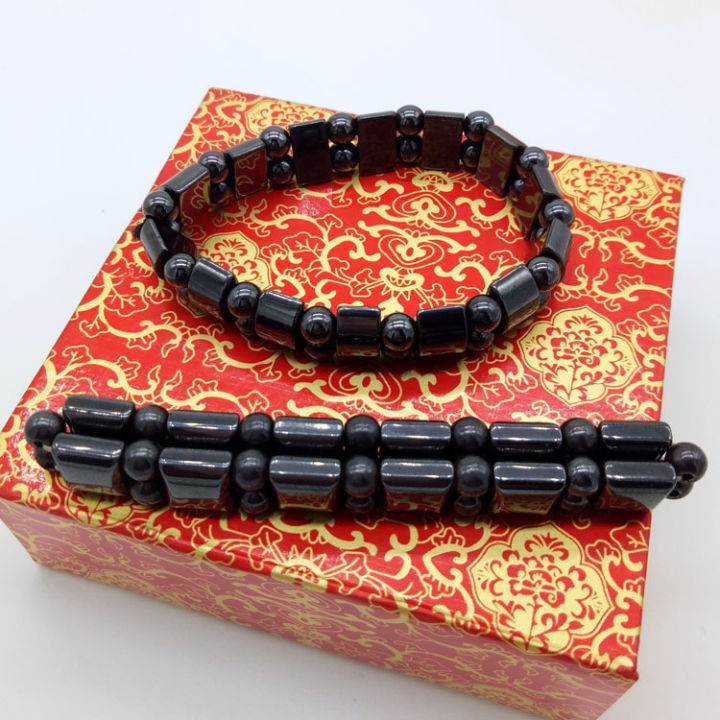 【Hot Picks】Natural Brazilian Magnet Magnetic Therapy Bracelet Men's and ...