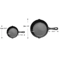 Cast Iron Non-Stick Skillet Frying Pan for Gas Induction Cooker Egg Pancake Pot Kitchen Dining Tools Cookware-14Cm. 