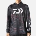 Daiwa Summer Thin Ice Silk Sportswear Hoodie round Neck Long Sleeve Men's Casual Sports Fishing Fishing Suits. 