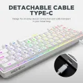 Armaggeddon MKA 1C Nex Hotswappable 61 Keys Wired Mechanical Keyboard (BLUE SWITCH). 