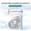 NEW Portable 3-in-1 Fan Air Conditioner Home Small Air Cooler LED Night Light Humidifier Air Conditioner Home Fan. 