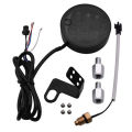 5 in 1 Motorcycle Water Temperature Meter USB Rechargable Time Voltmeter LED Night Vision Meter with Temperature Sensor. 