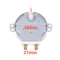 SS-5-240-TD 220/240V 4W 5RPM Micro Synchronous Motor For Warm Air Blower 50Hz Microwave Oven Tray Motor. 