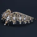 Elegant Princess Tiara Exquisite Sparkling Dazzling Bridal Crown Delicate Shimmering   for Wedding accessory Pageant accessory Prom attire Birthday gift Photo shoot prop Women. 