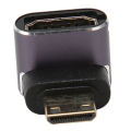 Mini HD Multimedia Interface Adapter, HD Multimedia Interface Connector Male To Female Plug and Play for Office. 