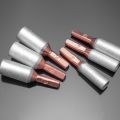 4pcs 10-70mm2 Terminal Lugs Aluminum Copper Binding Post Wire Connector Electric Meter Box Terminal Cable Pin. 