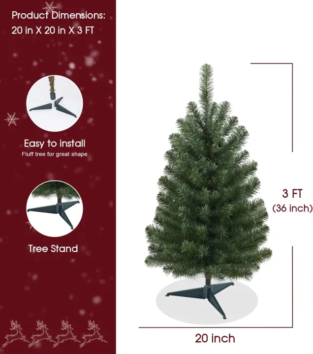 Christmas%20Tree%20Artificial%20Green%20Christmas%20Trees%202ft%20/%203ft%20Xmas%20Tree%20With%20Solid%20Plastic%20Legs%20X-mas%20Tree%20for%20Christmas%20D%C3%A9cor%20Living%20Room%20Indoor%20Outdoor-%20Christmas%20Decorations%20Items-%20Christmas%20Gift%20-%20Image%206