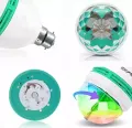 DJ Light LED 3W RGB LED Crystal Rotating Light Bulb Xmas Party DJ Disco Light. 