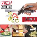 Food-Grade Clever Cutter, 2 In 1 Food Chopper, Knife and Chopping Board CCFC. 