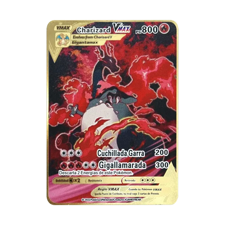 pokemon%20cards%20golden%20Pokemon%20183200%20Points%20High%20Hp%20Charizard%20Pikachu%20Mewtwo%20Gold%20Black%20English%20French%20Metal%20Cards%20Vmax%20Mega%20GX%20Game%20Collection%20CardsParty%20Games%20Crafts%20-%20Image%207