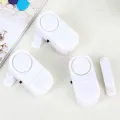 Door Window 90dB Wireless Magnetic Sensor Security Alarm with 3 x 1.5V LR44 Button Batteries. 