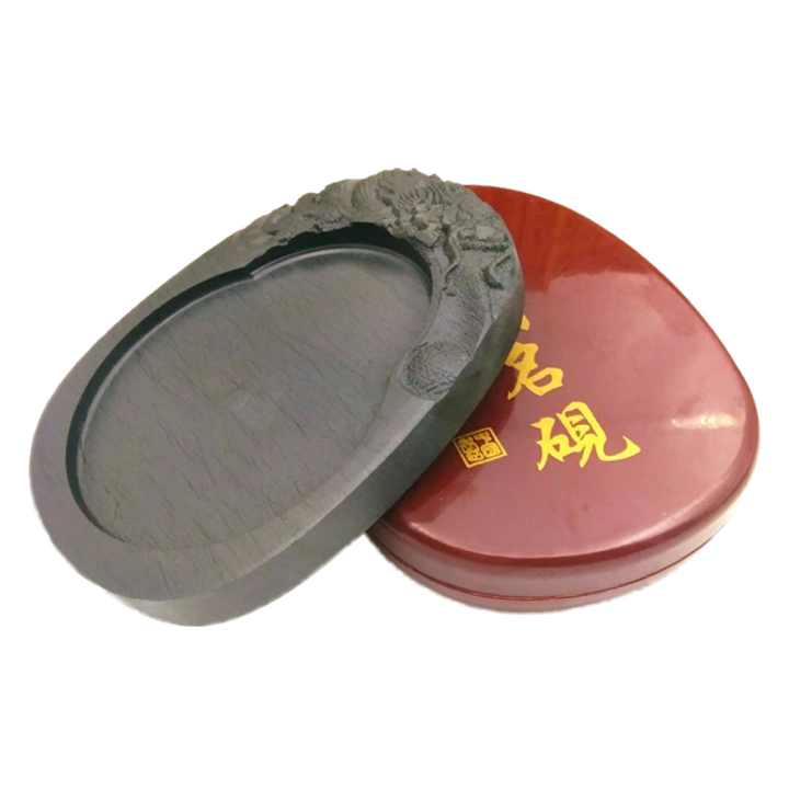 Dalidasy 5 Inches Calligraphy Inkstone Chinese Duan Yan Inkslab Ink Stone Chinese Calligraphy Sumi Drawing Kanji Ink Well 5 thumbnail image